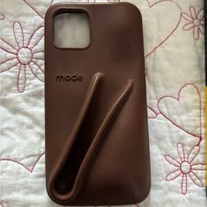 RHODE Brown Phone Case